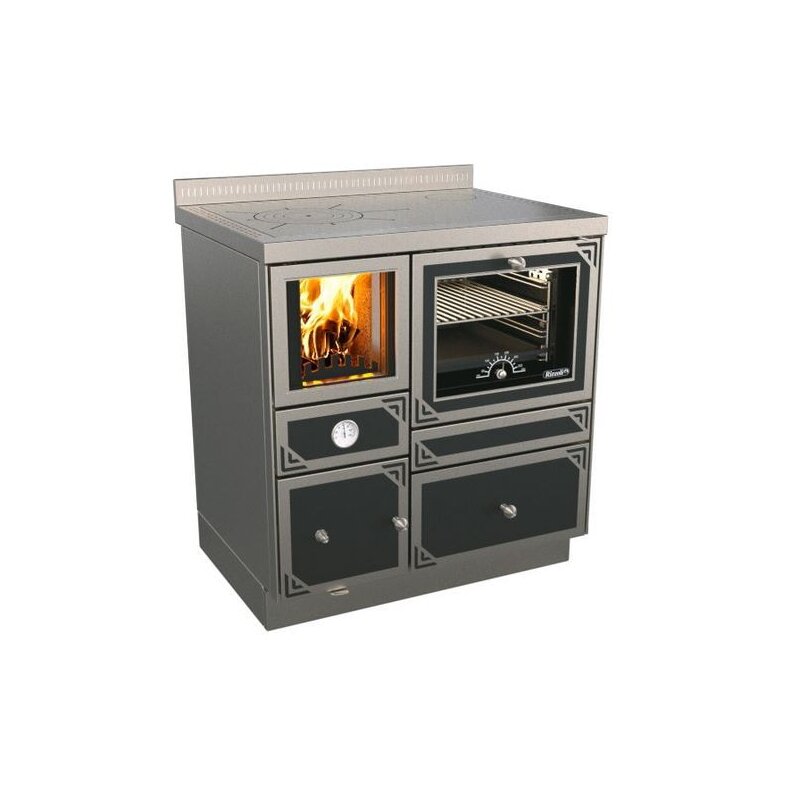 Zentralheizungsherd Rizzoli - Serie RTVE mit Backofen - RTVE 80 - Epoka - 22 kW