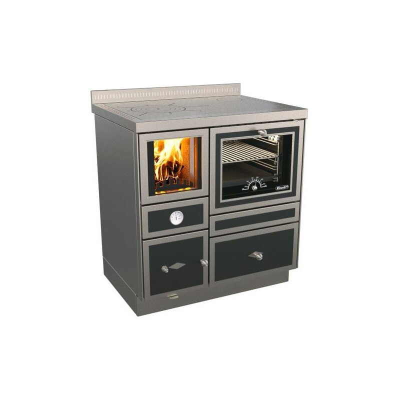 Zentralheizungsherd Rizzoli - Serie RTVE mit Backofen - RTVE 80 - Epoka - 22 kW