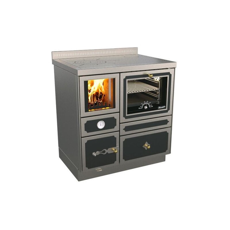 Zentralheizungsherd Rizzoli - Serie RTVE mit Backofen - RTVE 80 - Epoka - 22 kW