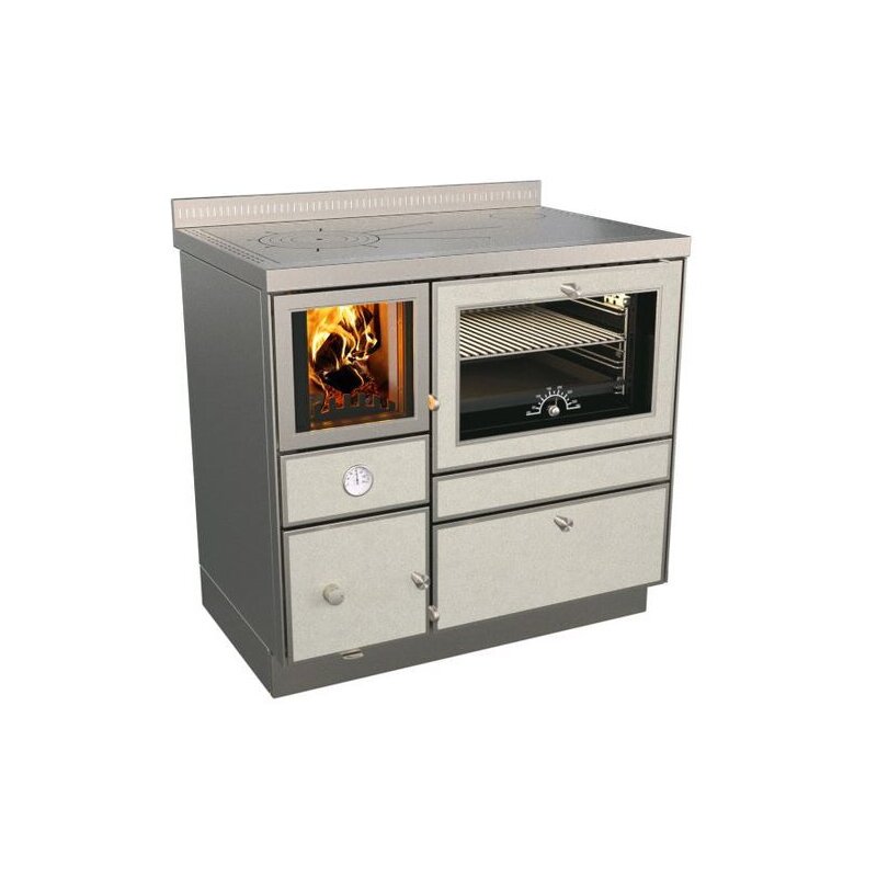 Zentralheizungsherd Rizzoli - Serie RTVE mit Backofen - RTVE 90 - Variant - 22 kW