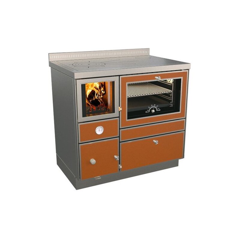 Zentralheizungsherd Rizzoli - Serie RTVE mit Backofen - RTVE 90 - Variant - 22 kW