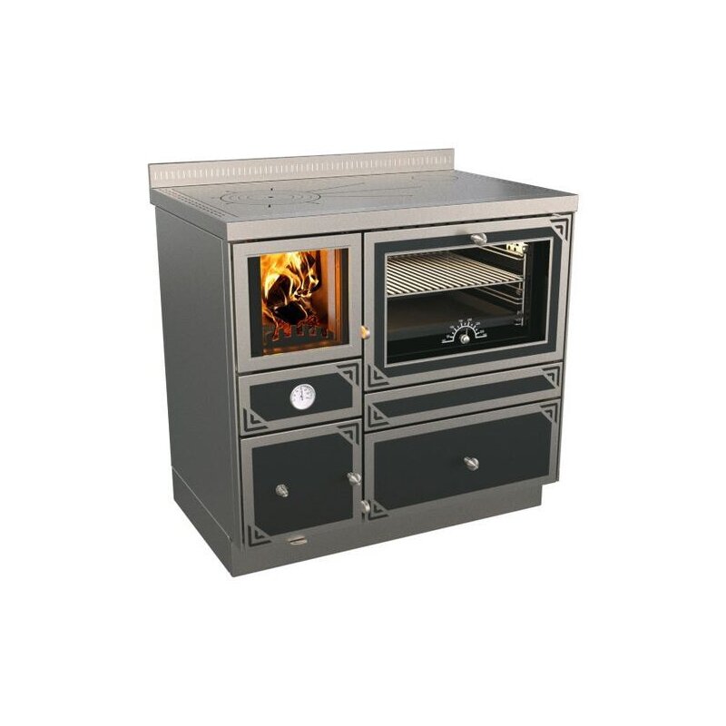 Zentralheizungsherd Rizzoli - Serie RTVE mit Backofen - RTVE 90 - Epoka - 22 kW