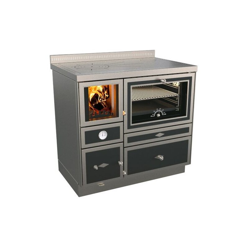 Zentralheizungsherd Rizzoli - Serie RTVE mit Backofen - RTVE 90 - Epoka - 22 kW