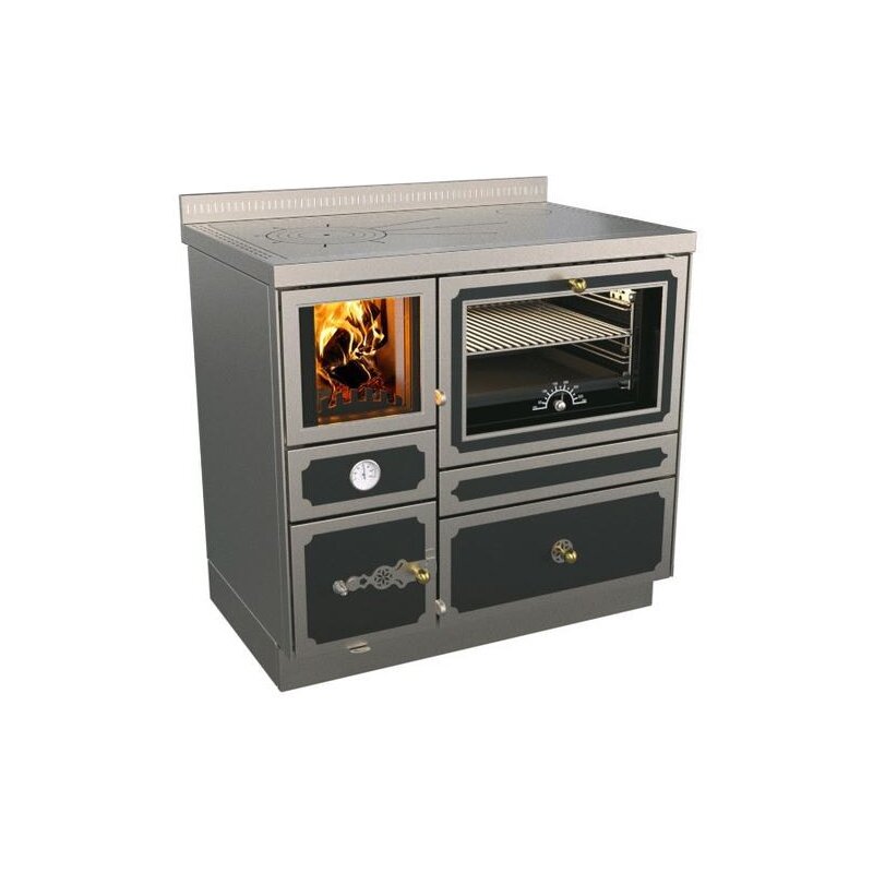 Zentralheizungsherd Rizzoli - Serie RTVE mit Backofen - RTVE 90 - Epoka - 22 kW