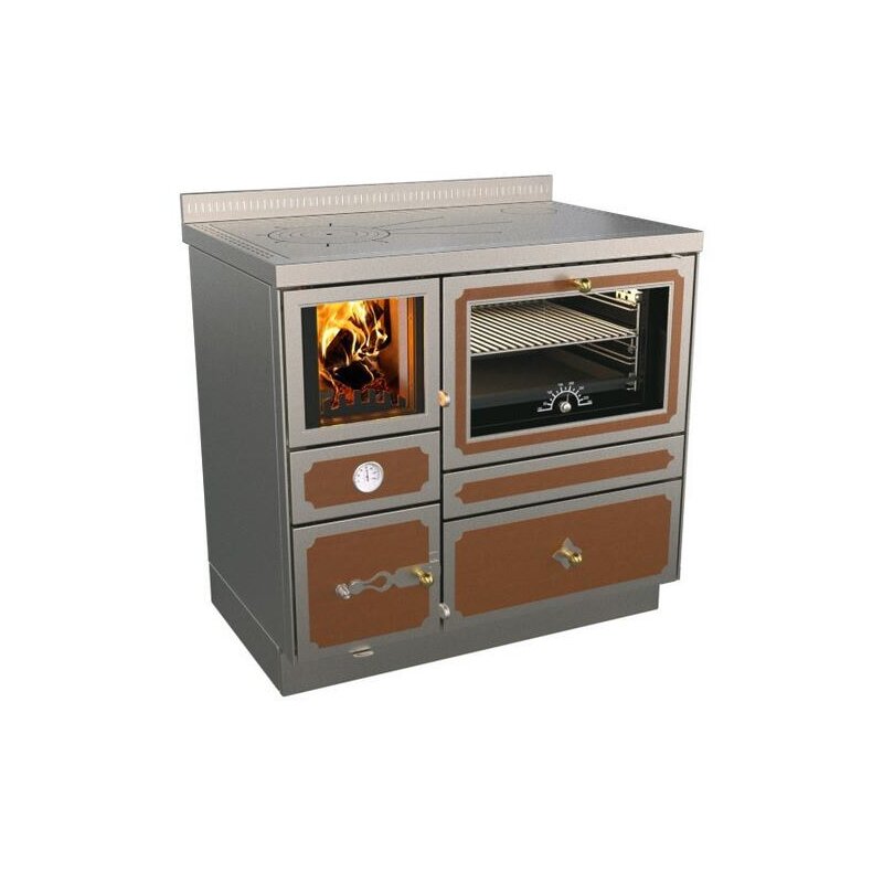 Zentralheizungsherd Rizzoli - Serie RTVE mit Backofen - RTVE 90 - Epoka - 22 kW