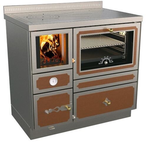 Zentralheizungsherd Rizzoli - Serie RTVE mit Backofen - RTVE 90 - Epoka - 22 kW