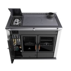 Zentralheizungsherd Rizzoli - Serie STP mit Backofen - Classica - 30 kW