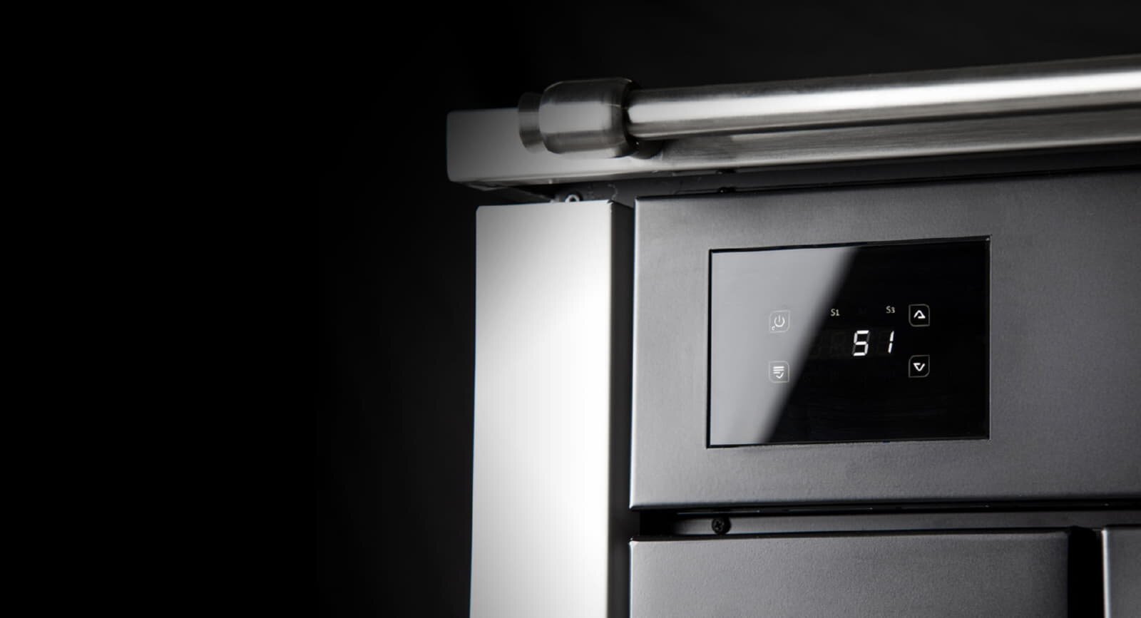 Zentralheizungsherd Rizzoli - Serie STP mit Backofen - Classica - 30 kW