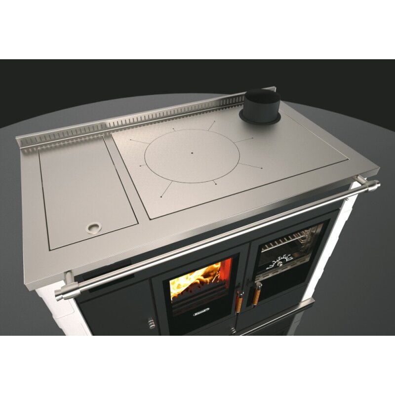 Zentralheizungsherd Rizzoli - Serie STP mit Backofen - Rustik - 30 kW