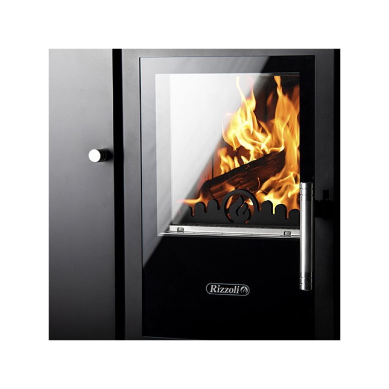 Zentralheizungsherd Rizzoli - Serie STP mit Backofen - Rustik - 30 kW