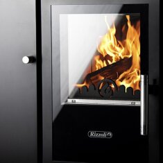 Zentralheizungsherd Rizzoli - Serie STP mit Backofen - Rustik - 30 kW
