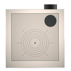 Rizzoli STP - Rauchausgang - oben und hinten bei Stahlplatte