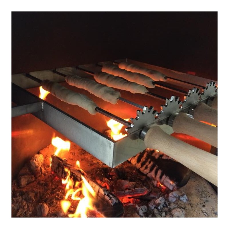 Firestar Grillspieße 5 Stück für DN 650, Edelstahl