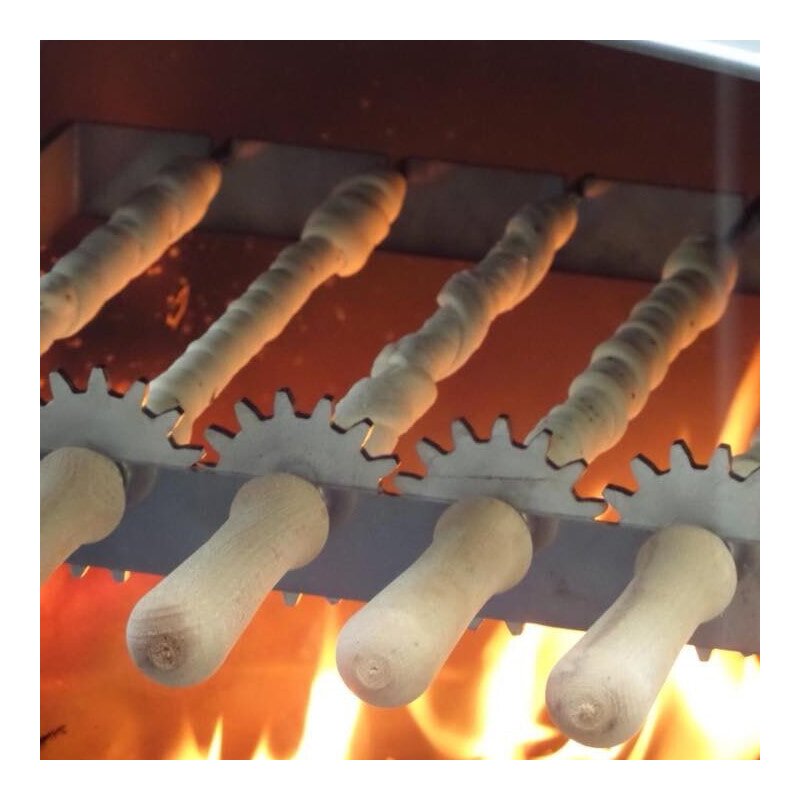 Firestar Grillspieße 5 Stück für DN 650, Edelstahl