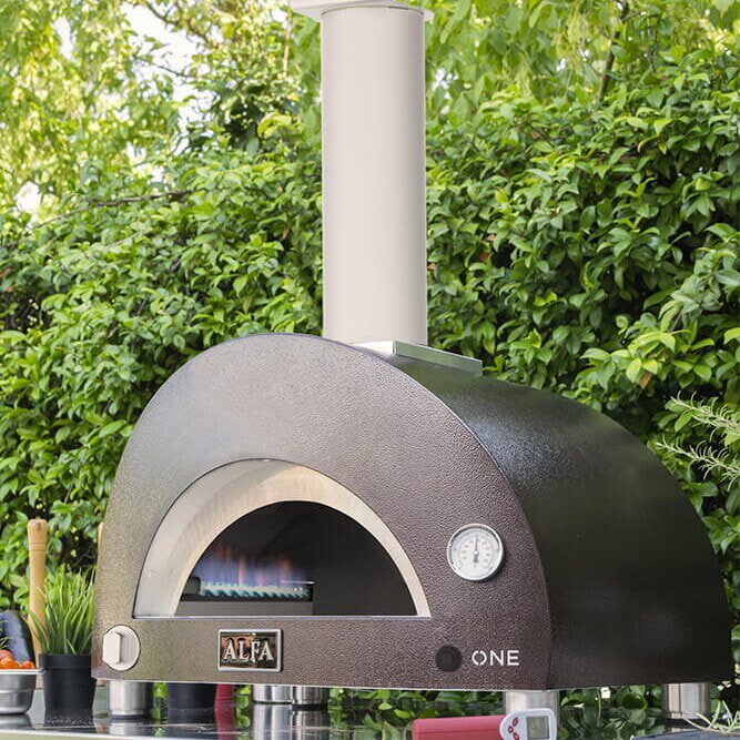 Pizza Gasofen Alfa Forni Moderno - One in Kupfer