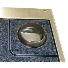 Wamsler Herdplatte Glaskeramik mit Anschluss oben