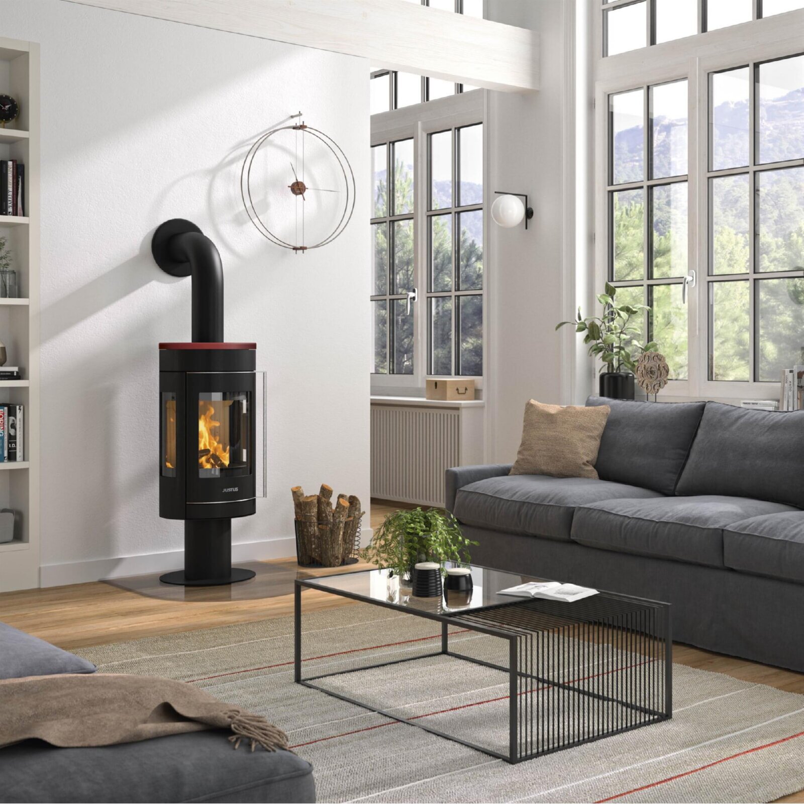 Kaminofen Justus Meva - 5,5 kW