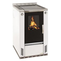 Wamsler Feuerrungstür in schwarz emailliert