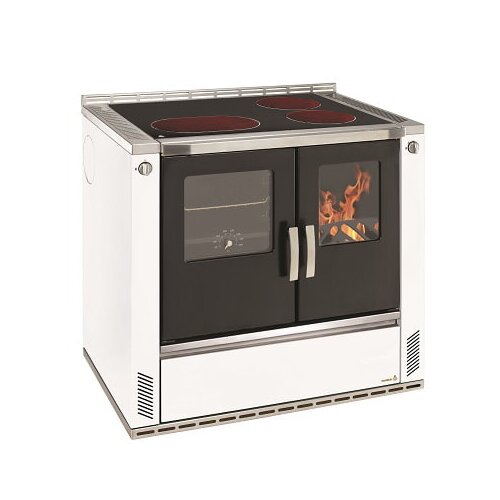 Wamsler Feuerrungstür in schwarz emailliert