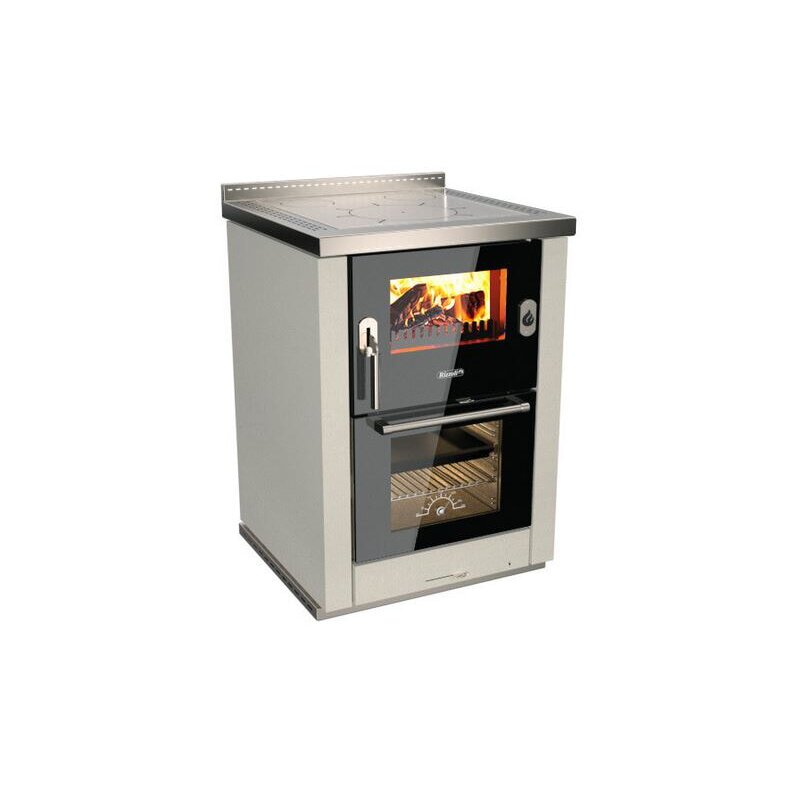 Holzherd Rizzoli - Serie ML mit Backofen - ML 60 Lux  - 8 kW