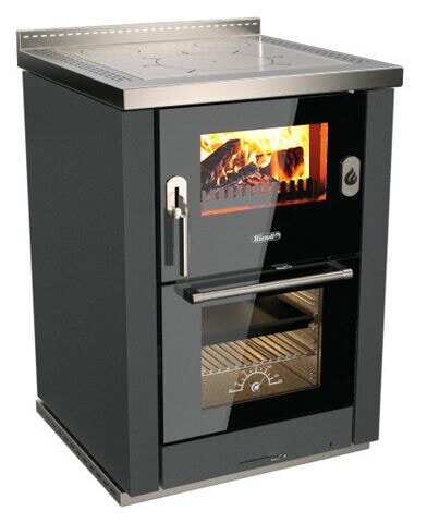 Holzherd Rizzoli - Serie ML mit Backofen - ML 60 Lux  - 8 kW