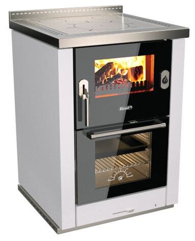 Holzherd Rizzoli - Serie ML mit Backofen - ML 60 Lux  - 8 kW