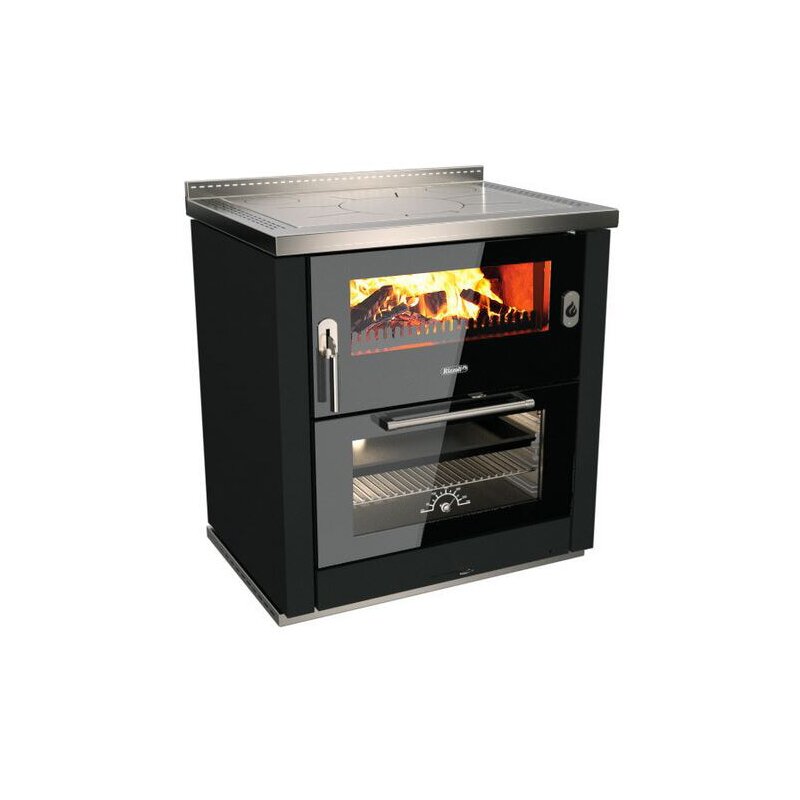 Holzherd Rizzoli - Serie ML mit Backofen - ML 80 Lux  - 8 kW