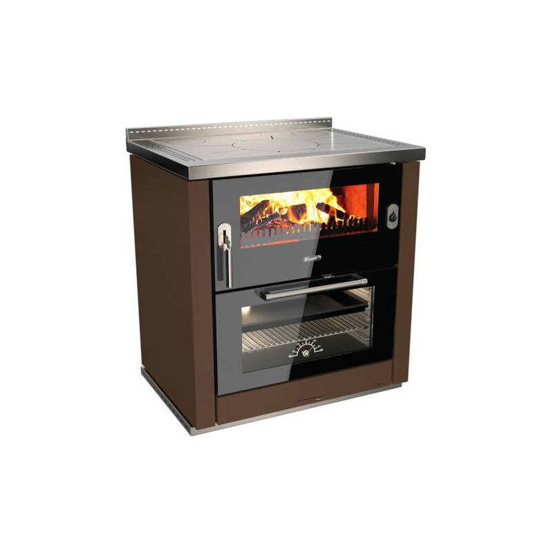Holzherd Rizzoli - Serie ML mit Backofen - ML 80 Lux  - 8 kW