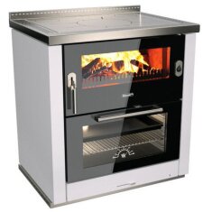 Holzherd Rizzoli - Serie ML mit Backofen - ML 80 Lux  - 8 kW