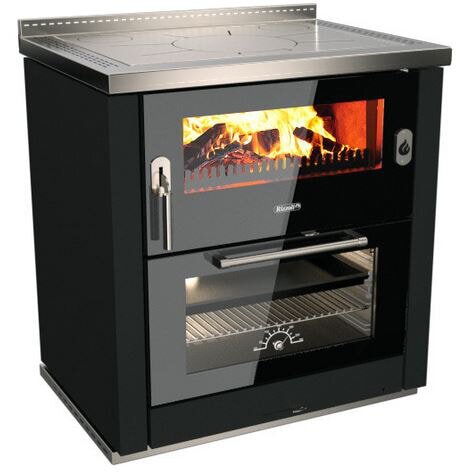 Holzherd Rizzoli - Serie ML mit Backofen - ML 80 Lux  - 8 kW