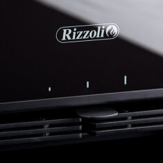 Kaminofen Rizzoli - Serie X Line - Basic - 7,7 kW - Schwarz lackiert
