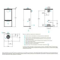 Kaminofen Rizzoli - Serie X Line - Basic - 7,7 kW - Schwarz lackiert