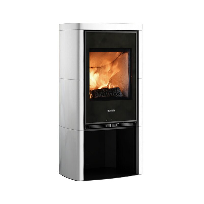 Kaminofen Rizzoli - Serie X Art - Basic - 7,7 kW - Keramikverkleidung