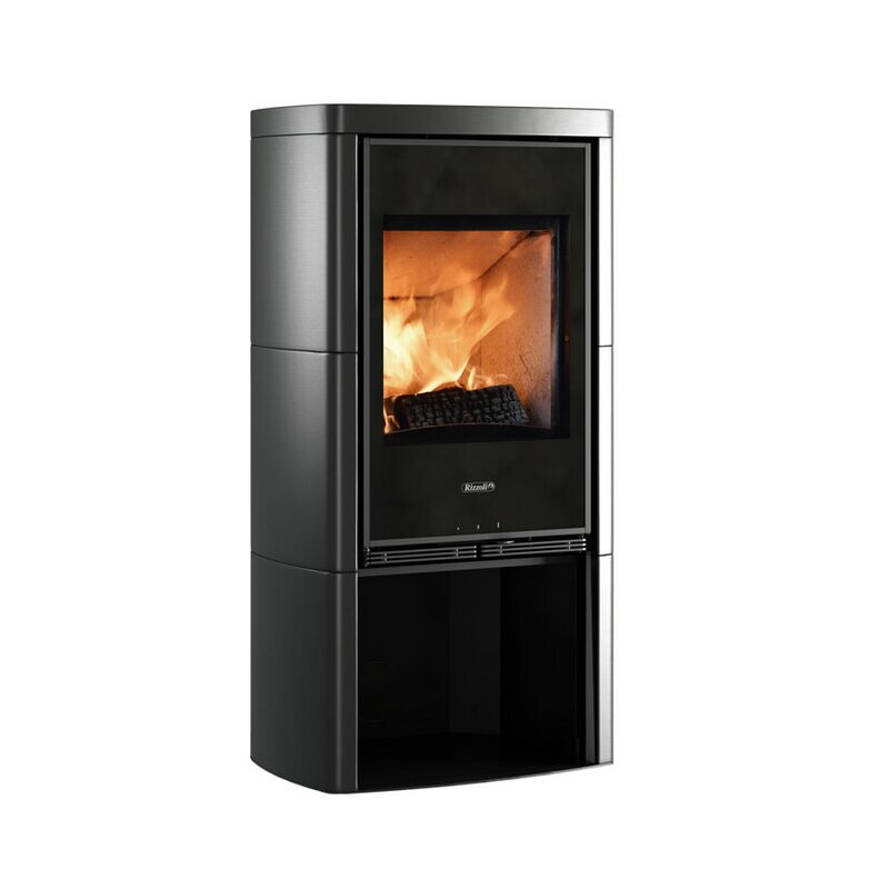 Kaminofen Rizzoli - Serie X Art - Basic - 7,7 kW - Keramikverkleidung