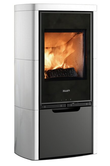 Kaminofen Rizzoli - Serie X Art - Basic - 7,7 kW - Keramikverkleidung