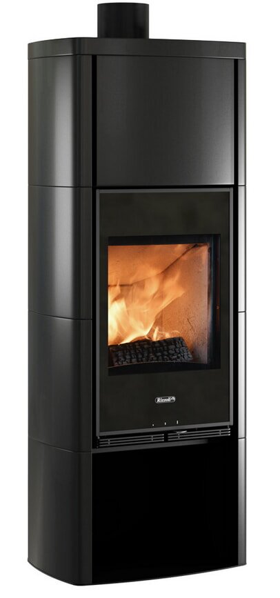 Kaminofen Rizzoli - Serie X Art - Plus - 7,7 kW - Keramikverkleidung