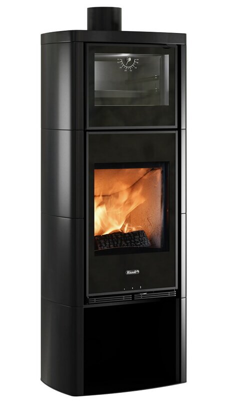 Kaminofen Rizzoli - Serie X Art - Chef - 7,7 kW - Keramikverkleidung