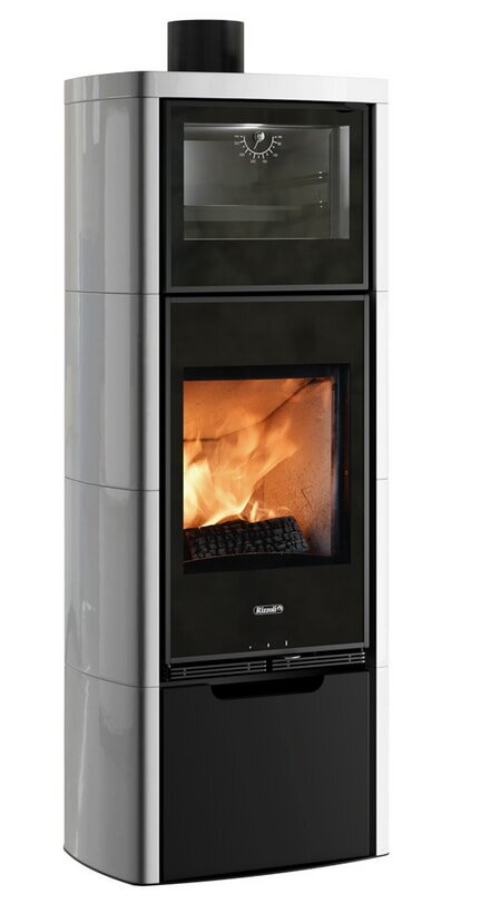 Kaminofen Rizzoli - Serie X Art - Chef - 7,7 kW - Keramikverkleidung