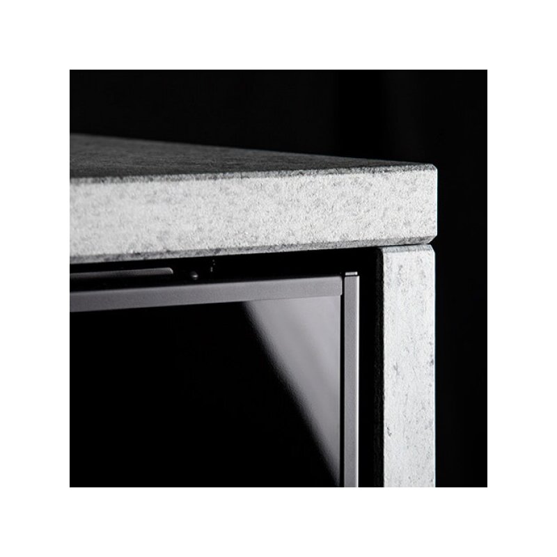 Kaminofen Rizzoli - Serie X Rock - Plus - 7,7 kW - Speckstein