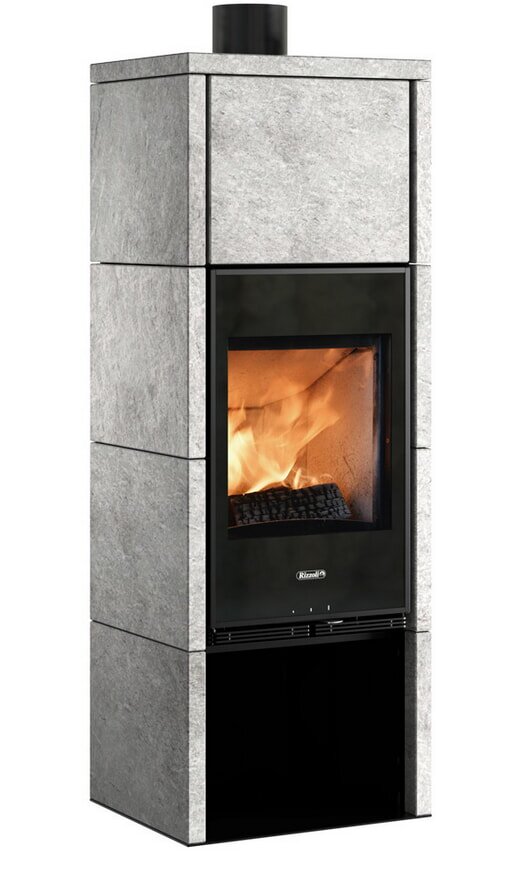 Kaminofen Rizzoli - Serie X Rock - Plus - 7,7 kW - Speckstein