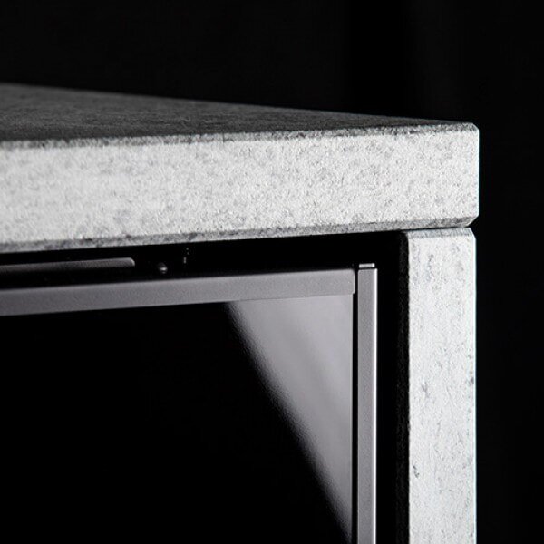 Kaminofen Rizzoli - Serie X Rock - Plus - 7,7 kW - Speckstein