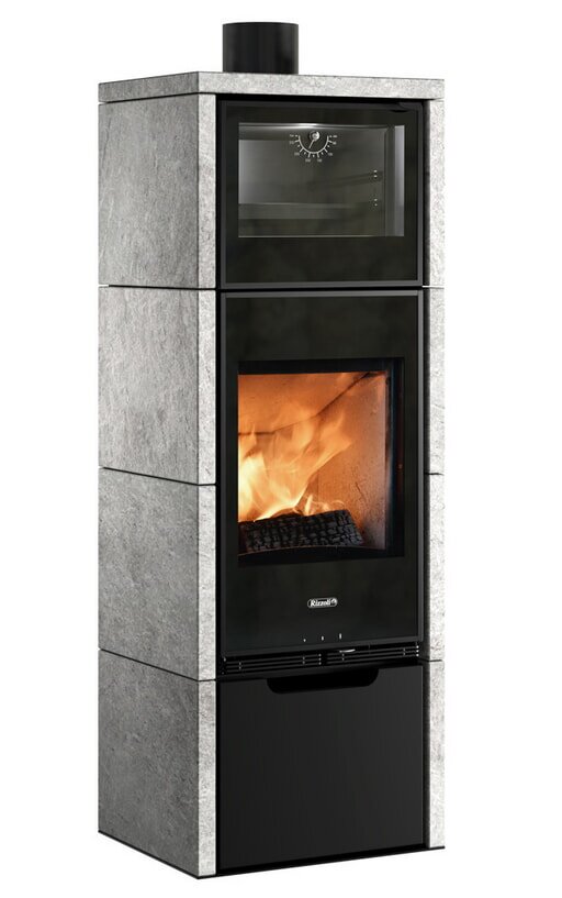 Kaminofen Rizzoli - Serie X Rock - Chef - 7,7 kW - Speckstein