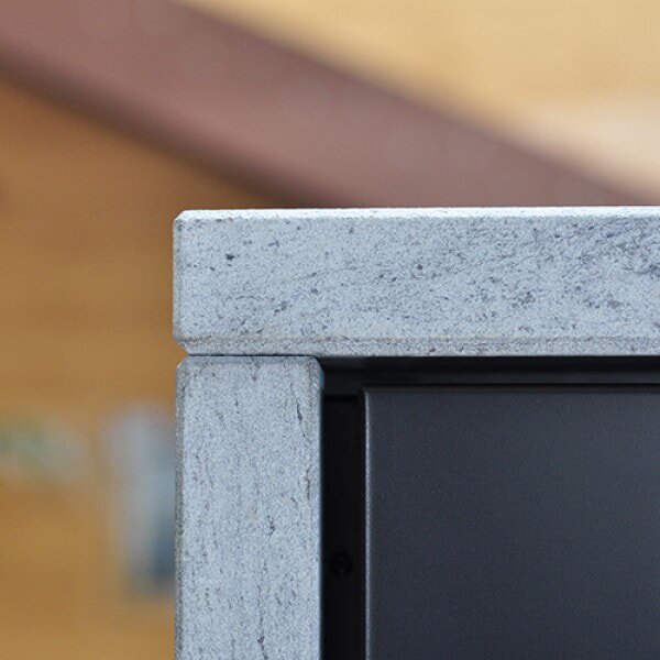 Kaminofen Rizzoli - Serie X Rock - Chef - 7,7 kW - Speckstein