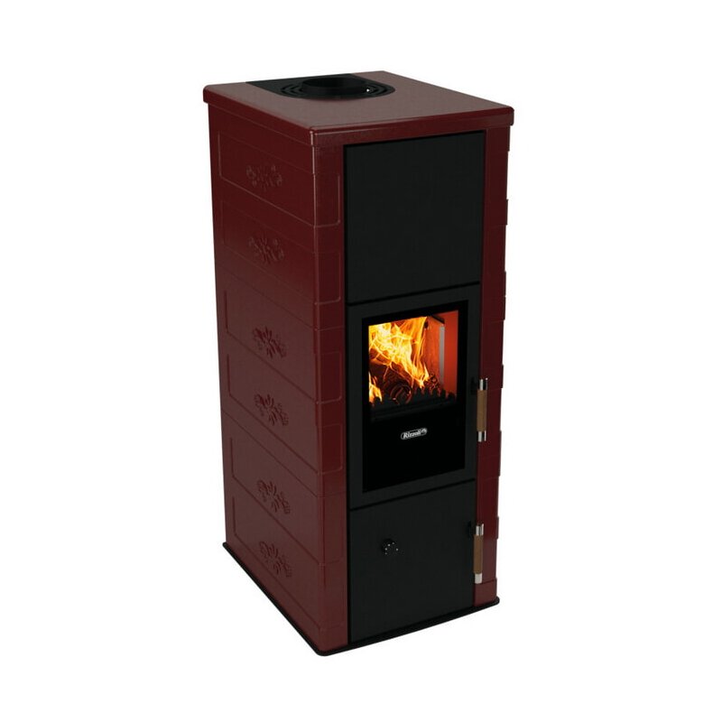 Kaminofen wassergeführt Rizzoli - Serie T Art - Basic - 9,1 kW - Keramikverkleidung