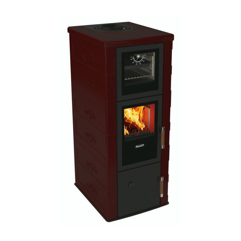 Kaminofen wassergeführt Rizzoli - Serie T Art - Chef - 9,1 kW - Keramikverkleidung