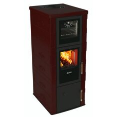 Kaminofen wassergeführt Rizzoli - Serie T Art - Chef - 9,1 kW - Keramikverkleidung