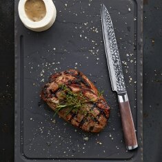 adelmayer&reg; Damastmesser - Filetiermesser 24,5 cm (handgeschliffen)