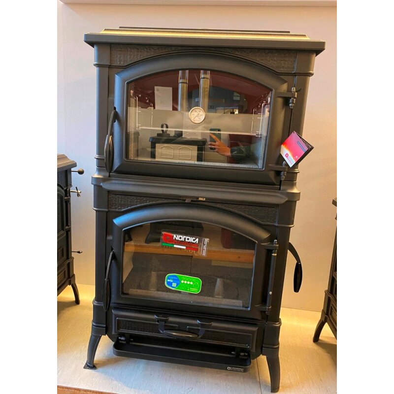 Kaminofen Gussofen La Nordica Isotta Forno Evo - 9,7 kW - AUSSTELLUNGSGERÄT