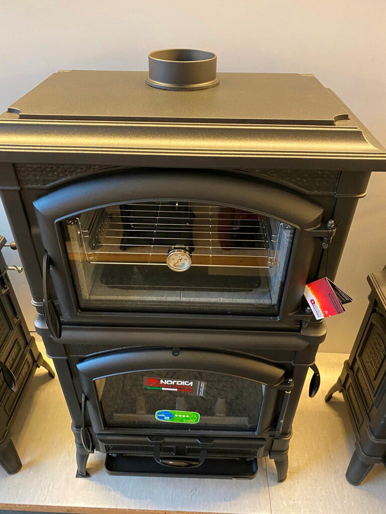 Kaminofen Gussofen La Nordica Isotta Forno Evo - 9,7 kW - AUSSTELLUNGSGERÄT