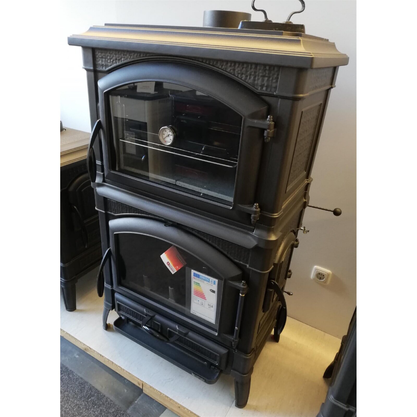 Kaminofen Gussofen La Nordica Isotta Forno Evo - 9,7 kW - AUSSTELLUNGSGERÄT